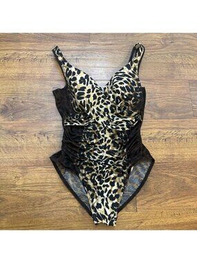Miraclesuit One Piece swimsuit in animal print